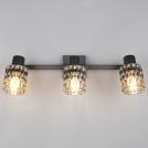 TRIO - Спот JACK R86423032 3x E27 · max. 10W метал черен / стъкло опушено (2)