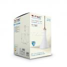 V-TAC - Висящо Тяло Пендел Стъклен Светло Триъгълник SKU: 3758 VT-7175 (2)