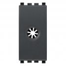 VIMAR - 20044 - Cable outlet with cord-grip grey