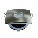 V-TAC - GU10 Корпус Луна Квадрат Сатен никел IP54 SKU: 3616 VT-787