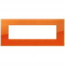 VIMAR - 19657.63 - Classic plate 7M Reflex orange