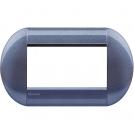 BTICINO - LNB4804GP Round cover plate 4 modules - grape