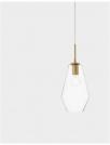 NOVA LUCE - pendant luminaire PRISMA 9426732  LED E27 1x12 W, IP20 Bulb Excluded D: 17 H1: 40 H2: 120 cm