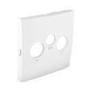 EFAPEL - Face plate for R - TV - SAT sockets WHITE 90775 TBR LOGUS 90