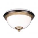 LIS LIGHTING - Плафон ORION 0039PL-H31 E14, 2x40W, H15, D25cm, месинг