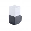 KANLUX - Garden light fitting math  anthracite replaceable light source VADRA 29010 Е27 11W IP44