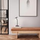 NOVA LUCE - Table lamp Ø14, Н:35 cm. / Cable:150 cm.    9540250  LOGOS ⚡ LED 5W ⚡ 345 Lm ⚡ 3000К ⚡ CRI>80 ⚡ 220-240V ⚡ IP20 ✴ Black