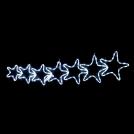 ACA LIGHTING - XSTARSLEDW119  LED светещ маркуч мотив, студена бяла светлина 4.2W, външна употреба IP44