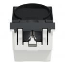 SCHNEIDER ELECTRIC - NU303754TA Контакт шуко с ДЗ+ капак 2P+E 16A, антрацит (3)