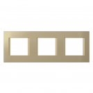 TEM - OL26SG Frame 2+2+2M, color Gold matt, Modul