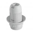 VIVALUX - Termoplastic lamp holder Е14 threaded set with ring T210° white  VIV002705 