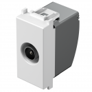 TEM - KM12MW Socket TV transitional 10db 1M, color White mattt, Modul