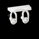 IDEAL LUX - Спот GLIM COMPACT PL2 BIANCO 229577 GU10, 2X50W