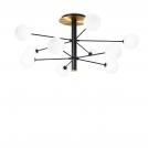 IDEAL LUX - 273693 COSMOPOLITAN PL10 NERO OTTONE