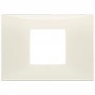 VIMAR - 09672.02 cover plate - 2 centered module ivory color NEVE UP