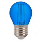 V-TAC -  LED Bulb 2W Filament E27 G45 Blue Color SKU: 7412 | VT: VT-2132  