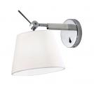 AZZARDO - Аплик ZYTA MB2300-XS-ALU/WH / AZ2414