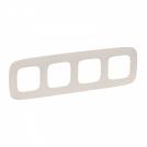 LEGRAND - Четворна рамка ALLURE 754314 крем