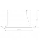 NOWODVORSKI - Пендел OFFICE LED GRAPHITEE  9356 (1)