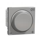 SCHNEIDER ELECTRIC - NU360230 Volume control unit New Unica 2 modules aluminium