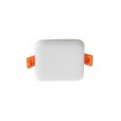 KANLUX - Downlight fitting AREL LED square 6W 4000K 490lm IP65 120° 29582 