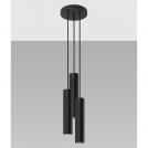 SOLLUX - Pendant LAGOS 3P SL.1079 black (1)