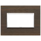 VIMAR - 21654.33 - Plate 4M wood wengé