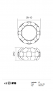 REDO GROUP - ceilling luminaire JOY 01-726 PL 5X23W E27 D41  (2)