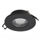 PIPOLUX - Ceiling downlight frame water proof IP44 GU10 Ø85mm, sand black, DDL18493-SABK