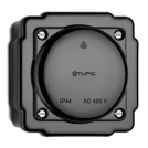 THPG - Junction box surface-mounted black Bakelite IP44 400V 100922