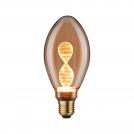 PAULMANN - 28884   Inner Glow Edition LED bulb Helix ⚡ E27 ⚡ 230V ⚡ 180lm ⚡ 3.5W ⚡ 1800K ✴ Gold