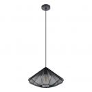EGLO - pendant light DOLWEN Ø:425mm E27 40W black - 43995