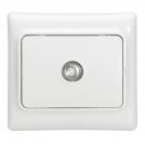 LEGRAND - 782115 Television socket Kaptika - flush mounting - male connector - white