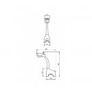 HOROZ - Настолна лампа Жираф 6W розова ASTRO 049 026 0006 (1)