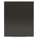 VIMAR - 31000.2G In-line Лицев панел за in-line механизъм с индикация 2М, Black
