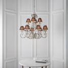 INTERIORS 1900 - Полилей OKSANA nickel 63509 E14, 12X40W (1)