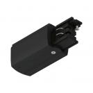 PAULMANN - 91363 ProRail3 feed end left ✴99.5x35mm.⚡max. 3680W✴black