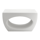 ELMARK - TABLE BORNEO WHITE IP65 - 97BORNEO/BI