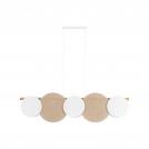 TKLighting - ПОЛИЛЕЙ PULSE 5XE27 СВЕТЛО КАФЯВО 5x15W 4815