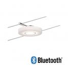 PAULMANN -  50113  LED cable system Smart Home Bluetooth DiscLED I✴Ф13⚡00lm⚡4.4W⚡dimmable~12V✴White/Satin