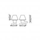 FARO - Градински стълб IP44 MISTU 74435+74428 (4)