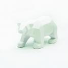 ACA LIGHTING - X158412 DECORATIVE RESIN BEAR WHITE 11cm