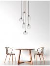 NOVA LUCE - Пендел DEVON 938220  E14 6x40W IP20 Bulb Excluded D: 53 H: 150 cm