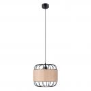 SOLLUX - Пендел FOST черна SL.1252 E27 15W IP20