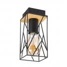 RABALUX - Ceiling lamp BLACK BOIRE 71021 E27 1X40W 