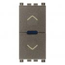 VIMAR - 19196.M - Quid -Rolling shutters 2-way switch Metal