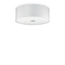 IDEAL LUX - Плафон  WOODY PL4  Bianco 103266