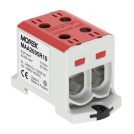 MOREK - OTL95-2 red 2xAl/Cu 6-95mm² 1000V Universal terminal  MAA2095R10
