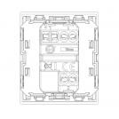 VIMAR - 1P 10AX 2M 2-way switch in-line black, lightable - 30004.2G (3)