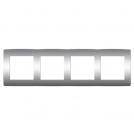 ACA LIGHTING - Рамка четворна PRIME Алуминий мат 1000119303